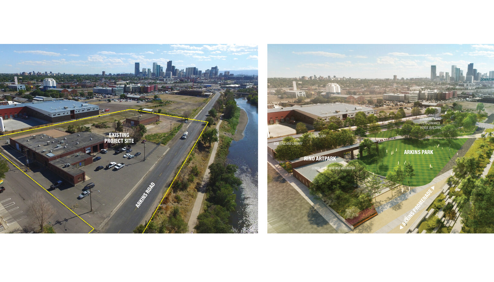 Design plans for Arkins Park